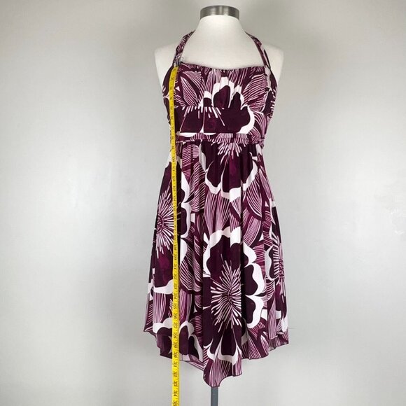 Trixxi Dress Women L Baby Doll Halter Top Floral Y2K‎ Hippie Easter Prom Formal - Picture 12 of 16